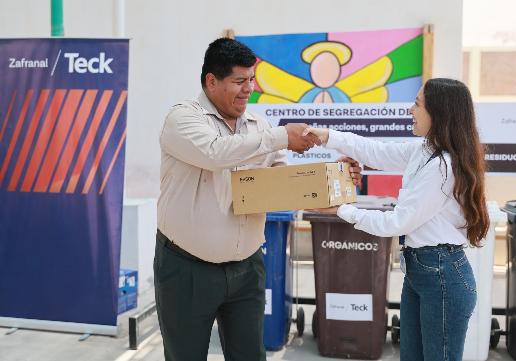 Capacitación ambiental a escolares